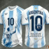Argentina World Cup 2026 Lionel Messi Motivational Quote T-Shirt