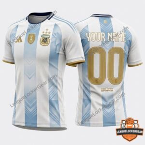 Argentina World Cup 2026 Champions Soccer Jersey
