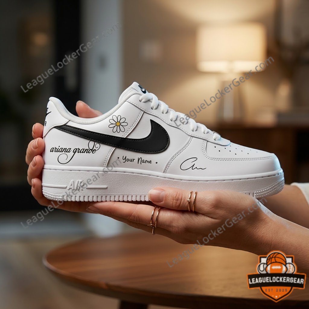 Ariana Grande Signature Daisy Custom Nike Air Force 1 Shoes