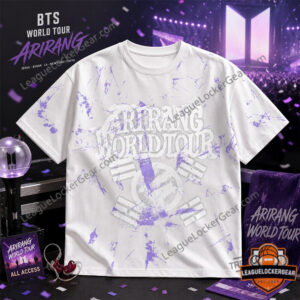 BTS Jin Arirang World Tour 2026 White Shirt