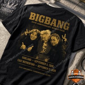 BIGBANG 20th Anniversary World Tour 2026 T-Shirt