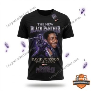 Black Panther David Jonsson T'Challa's Son III T-Shirt