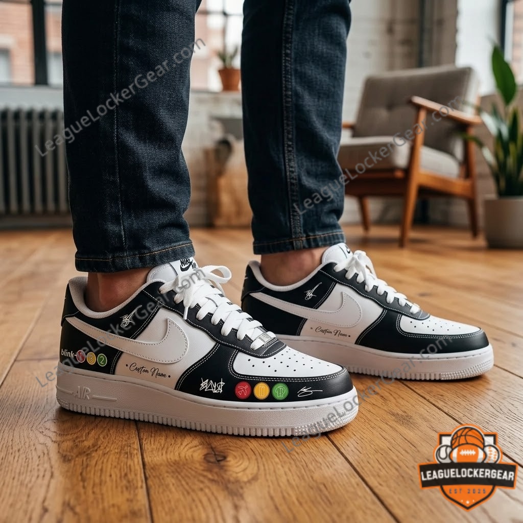 Blink-182 Missionary Impossible Tour Signature Custom Sneaker