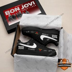 Bon Jovi Forever Tour Signed Custom Sneakers