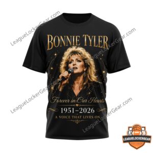 Bonnie Tyler Rest In Peace 1951-2026 Memorial Tribute T-Shirt