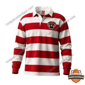 Jadakiss Jay-Z Concert Dog Head Striped Polo Shirt