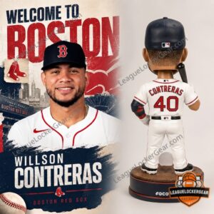 Boston Red Sox Willson Contreras Bobblehead Figure