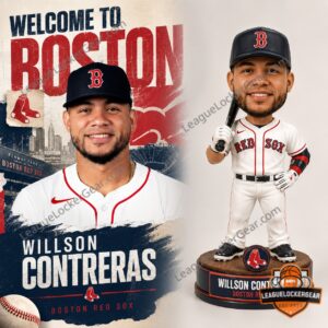 Boston Red Sox Willson Contreras Bobblehead Figure