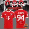 BTS FC Bayern Munich J-Hope World Tour Arirang Collaboration Jersey