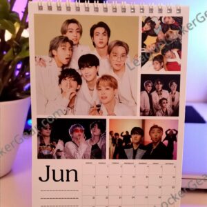 2026 BTS K-Pop Desk Calendar