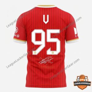 V BTS x Bayern Munich World Tour Arirang Collaboration Jersey