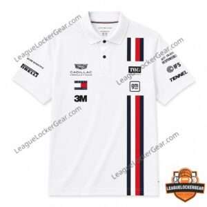 Sergio Perez Tommy Hilfiger x Cadillac Formula 1 Team Polo