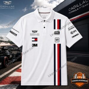 Sergio Perez Tommy Hilfiger x Cadillac Formula 1 Team Polo