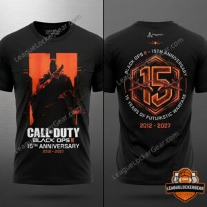 Call of Duty Black Ops II 15th Anniversary 2012-2027 T-Shirt