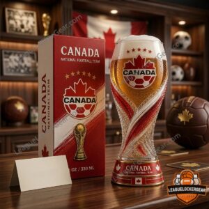 Canada World Cup 2026 Trophy Beer Glass
