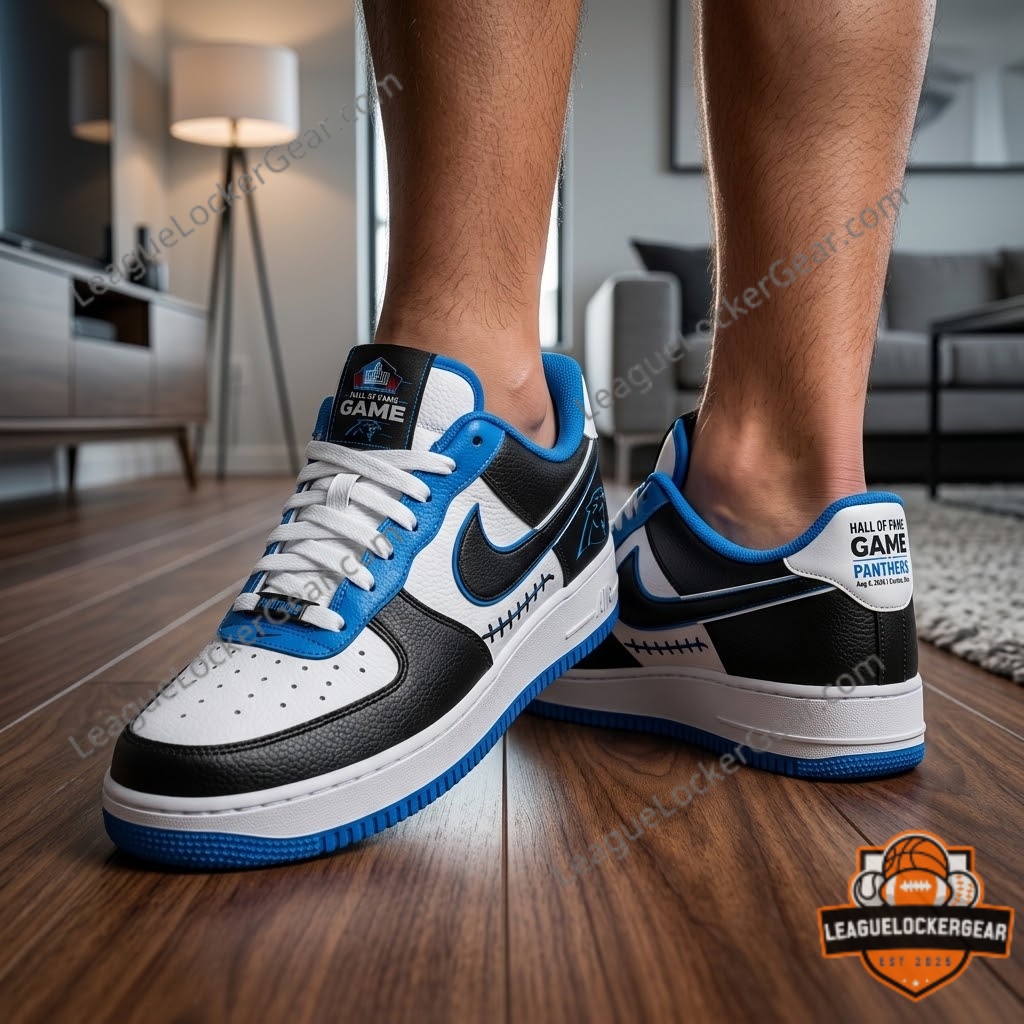 Carolina Panthers Hall of Fame Game 2026 Nike Air Force 1 Shoes