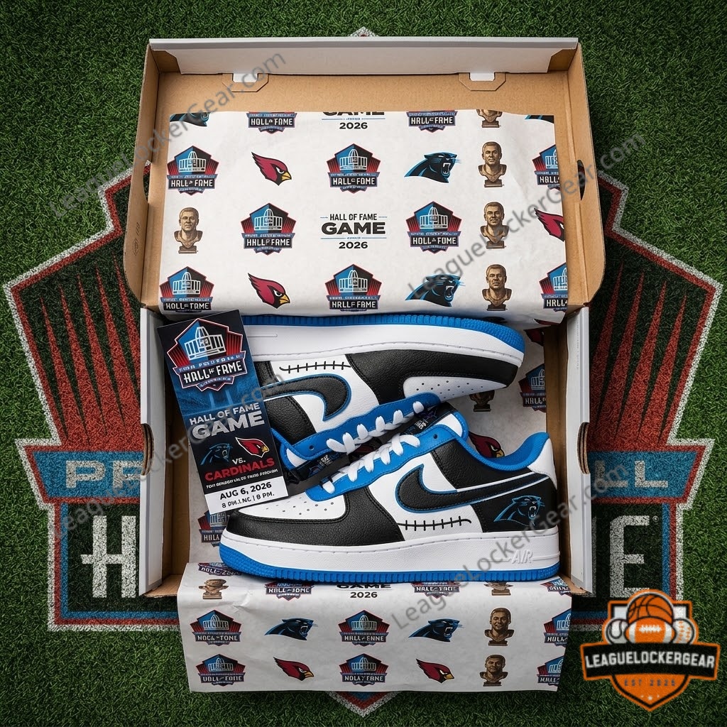 Carolina Panthers Hall of Fame Game 2026 Nike Air Force 1 Shoes