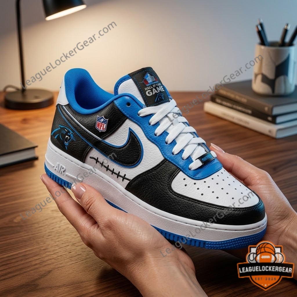 Carolina Panthers Hall of Fame Game 2026 Nike Air Force 1 Shoes