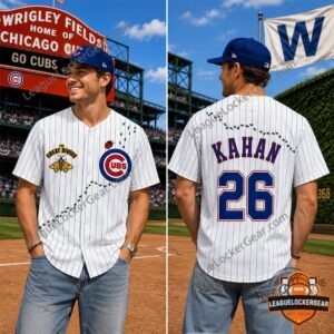 2026 Noah Kahan Wrigley Field Chicago Cubs Jersey
