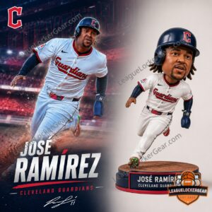 Cleveland Guardians José Ramírez Bobblehead Figure