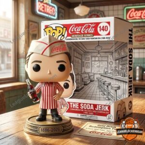 Coca-Cola 2026 140th Anniversary Soda Jerk Funko Pop Figure