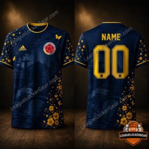 Colombia 2026 Gabriel Garcia Marquez Butterflies Jersey