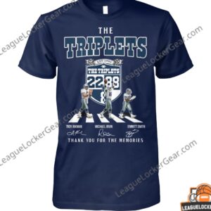 Dallas Cowboys The Triplets Abbey Road T-Shirt