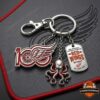 Detroit Red Wings 100th Anniversary Keychain