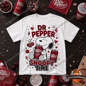 Dr Pepper Snoopy Snoopy Time I Need To Focus T-Shirt