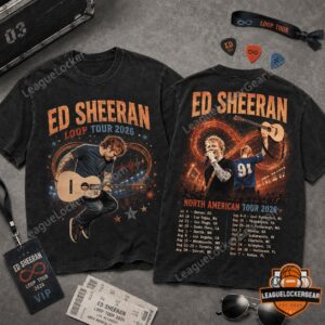 Ed Sheeran Loop Tour 2026 T-Shirt