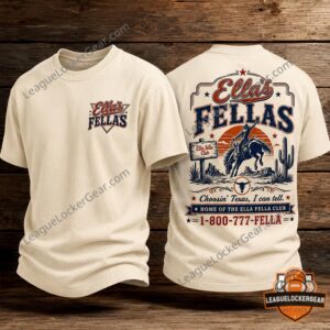 Ella's Fellas Texas Ella Fella Club Rodeo T-Shirt