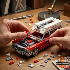 EMS 53rd Anniversary Emergency Medical Services Wagon Brick Set