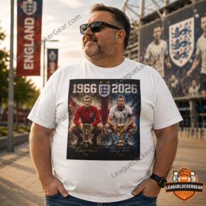 1966-2026 England World Cup T-Shirt