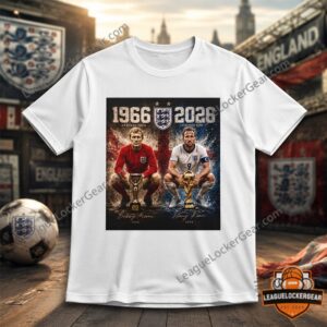 1966-2026 England World Cup T-Shirt