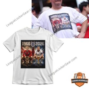 1966-2026 England World Cup T-Shirt