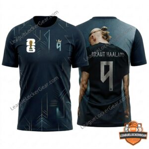 Erling Haaland FIFA World Cup 2026 3D T-Shirt
