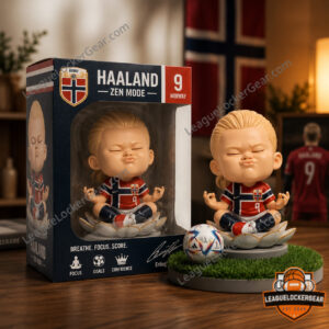Erling Haaland Norway Zen Mode Meditation Collectible Figurine