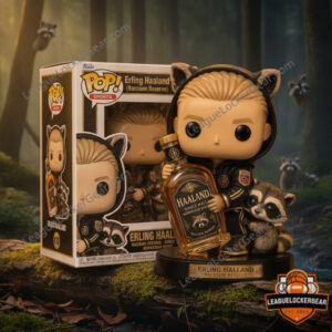 Erling Haaland Raccoon Reserve Funko Pop Figure