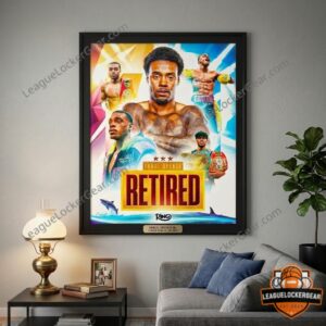 Errol Spence Jr. Retired Career Tribute Poster