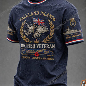 Falkland Islands British Veteran T-Shirt