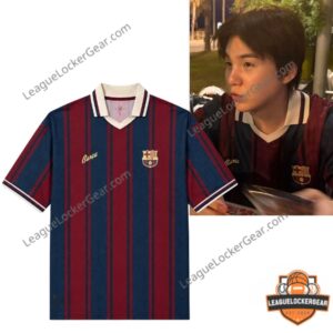BTS Suga FC Barcelona Special Edition Soccer Jersey
