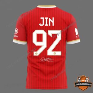 FC Bayern München BTS Collaboration Jin Jersey