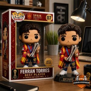 Ferran Torres Spain World Cup 2026 Champions Vinyl Figure