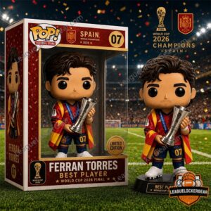 Ferran Torres Spain World Cup 2026 Champions Vinyl Figure
