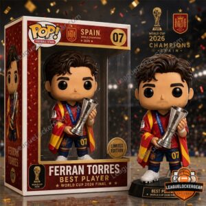 Ferran Torres Spain World Cup 2026 Champions Vinyl Figure