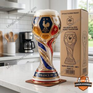 France World Cup 2026 Winners Trophy Beer Glass