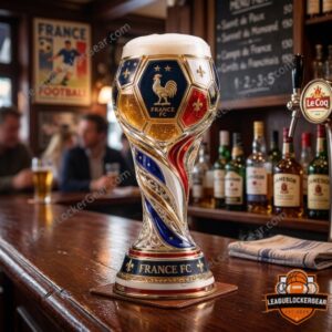 France World Cup 2026 Winners Trophy Beer Glass