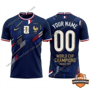 France World Cup Champions 2026 Football Jersey
