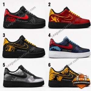 Game of Thrones House Of Targaryen Lannister Greyjoy Sneakers