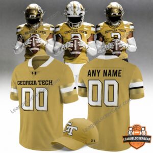 Georgia Tech Personalized Football Jersey